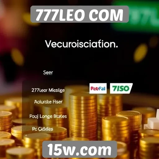 Métodos de pagamento aceitos no 777LEO COM